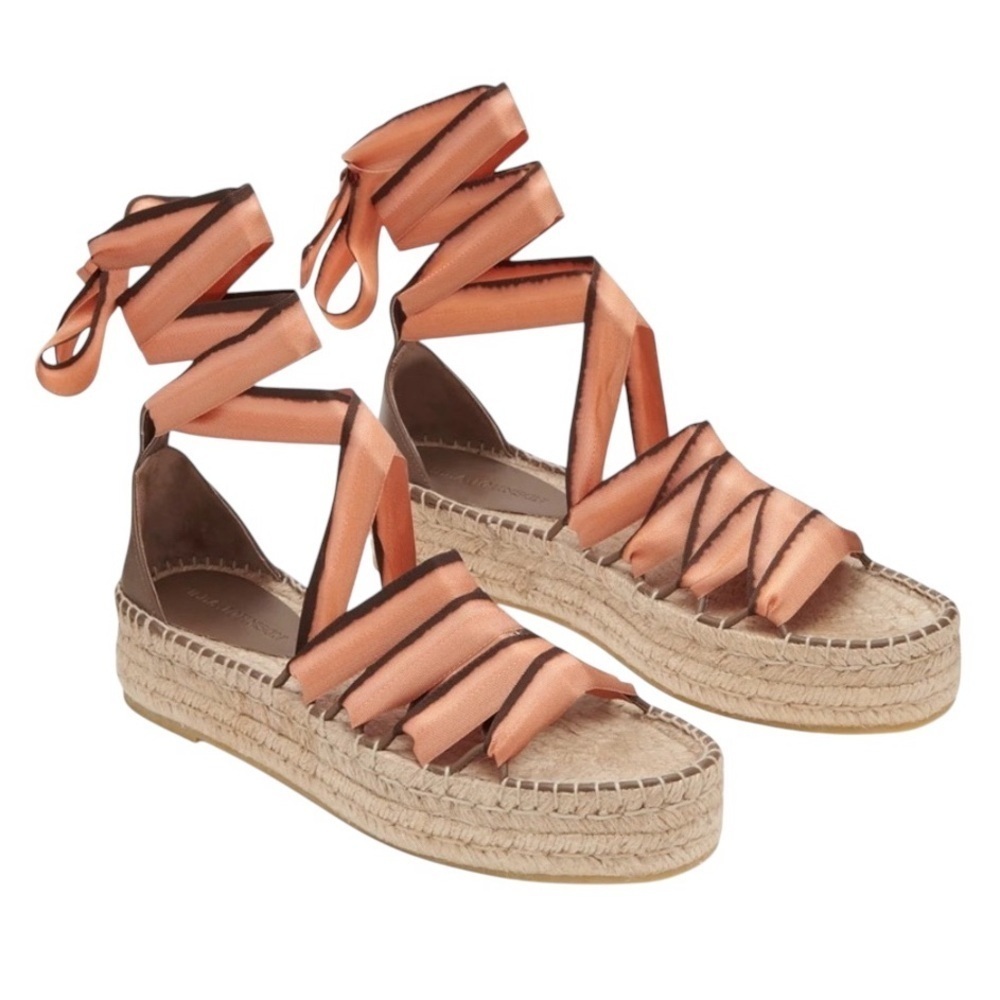 Ulla Johnson - Maya Ribbon Espadrille
Nasturtium Sandals Ankle Straps Sz 37